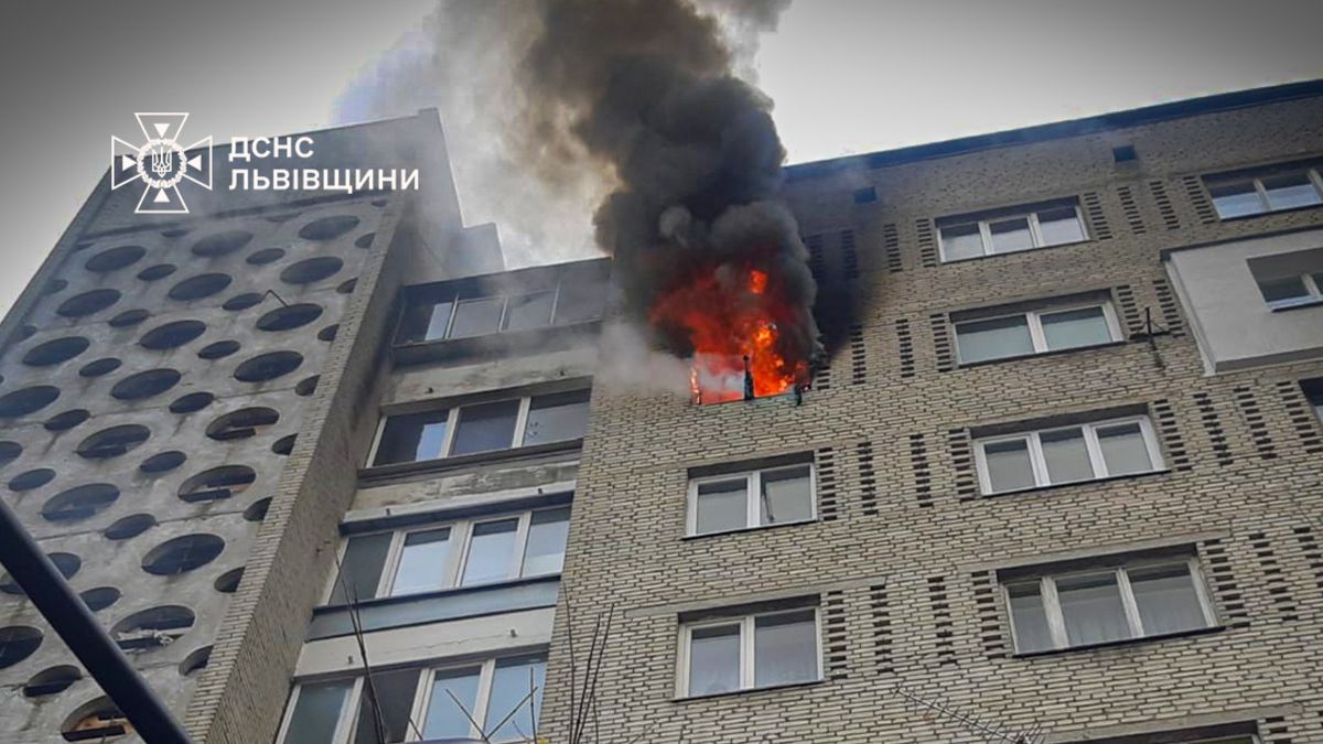 У пожежі в львівській багатоповерхівці загинув чоловік