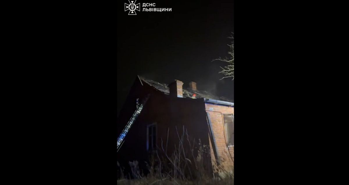 Під час пожежі в житловому будинку біля Львова загинув 55-річний чоловік