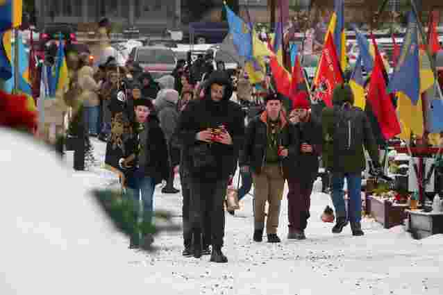 Львівські пластуни передали Вифлеємський вогонь рідним загиблих захисників