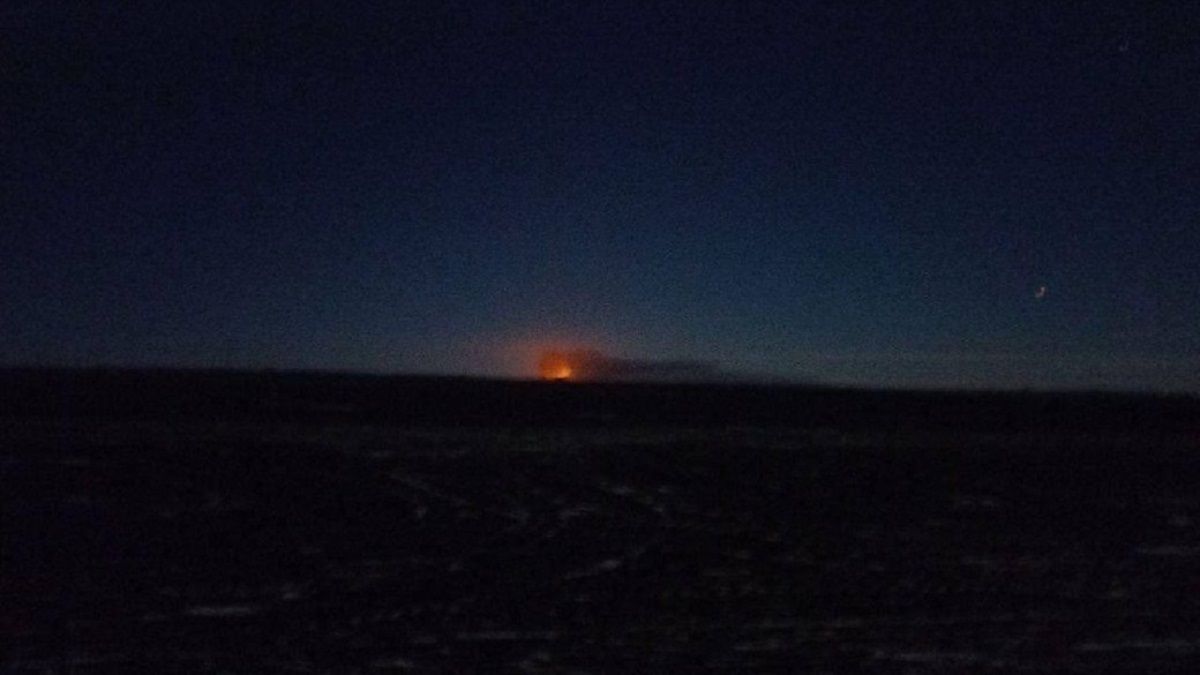 На Запоріжжі Сили оборони знищили російський потяг з 40 цистернами пального