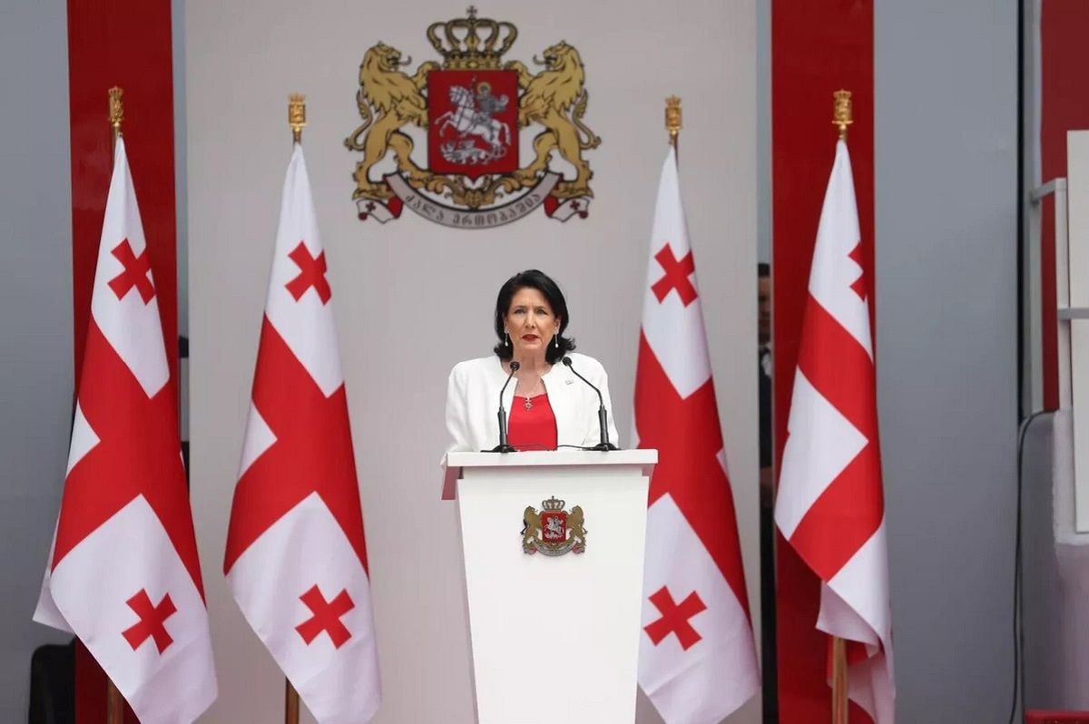 Саломе Зурабішвілі покинула резиденцію президента Грузії
