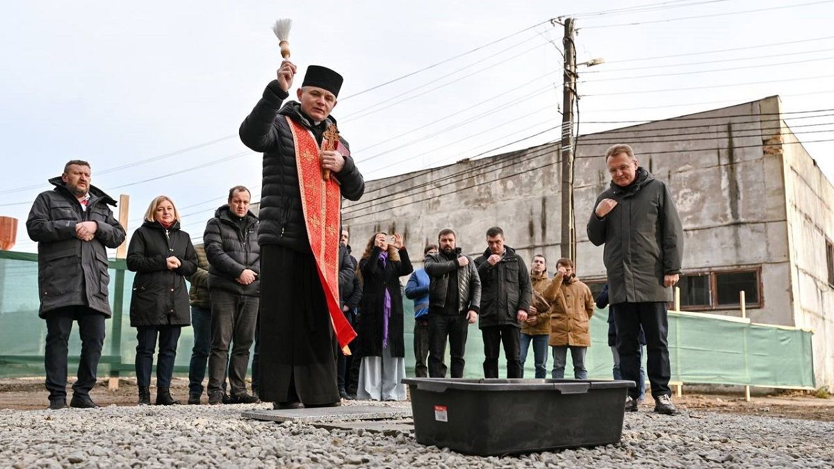 У Львові заклали капсулу для будівництва міського крематорію