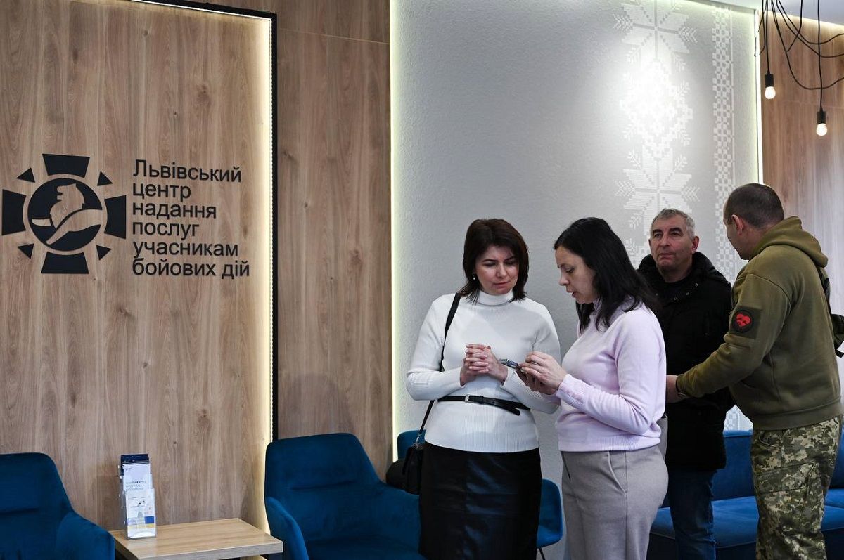 У Львові запрацював новий центр надання послуг учасникам бойових дій