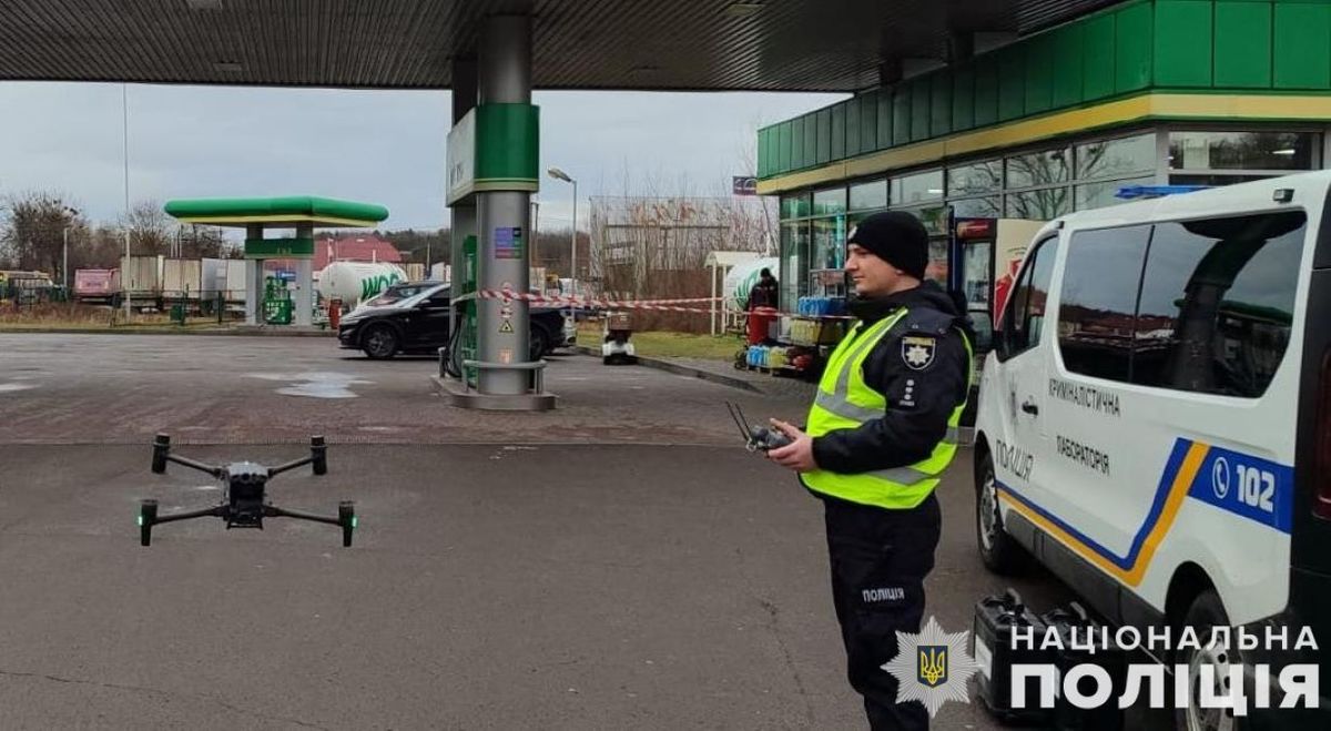Біля Львова поліція затримала озброєного 25-річного грабіжника АЗС