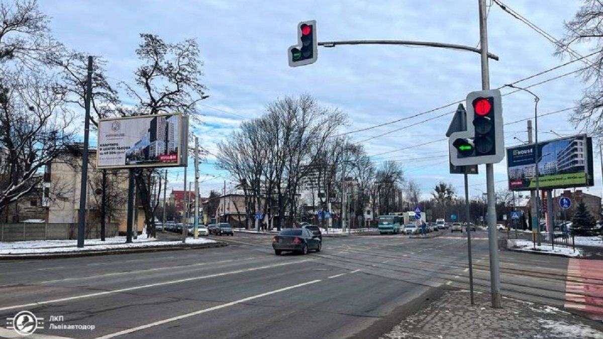 На перехресті Липинського – Замарстинівської змінили організацію дорожнього руху