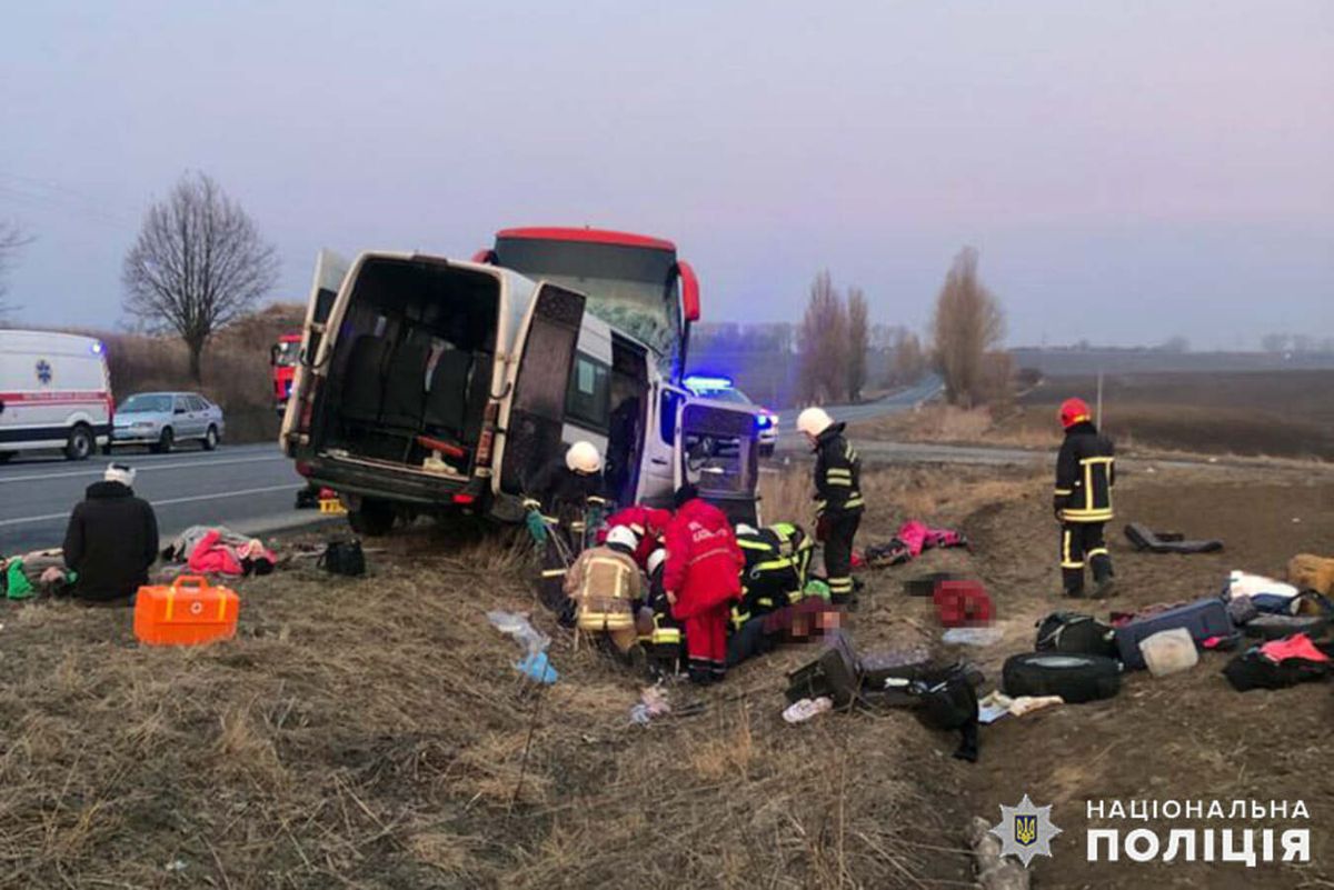  Водій автобуса отримав 8 років тюрми за ДТП із десятьма загиблими на Хмельниччині