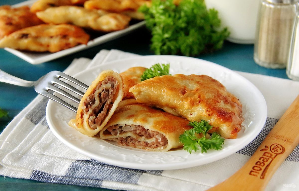 Бендерики з м'ясом. Рецепт дня