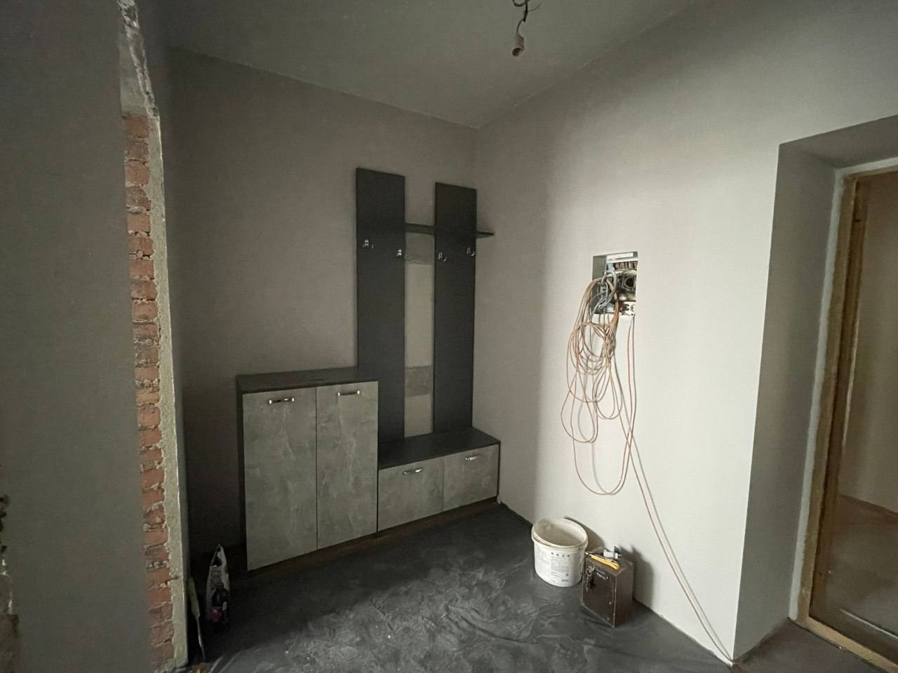 У Ковелі триває будівництво багатоквартирного будинку для переселенців (фото Ігоря Чайки)