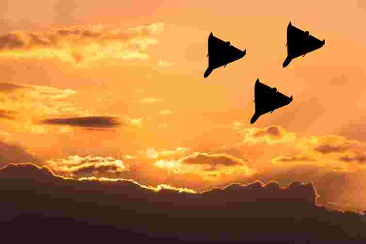 Росіяни вночі атакували Україну 140 дронами-камікадзе