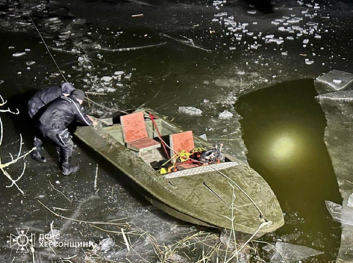 На Херсонщині п'ятеро дітей провалились під кригу