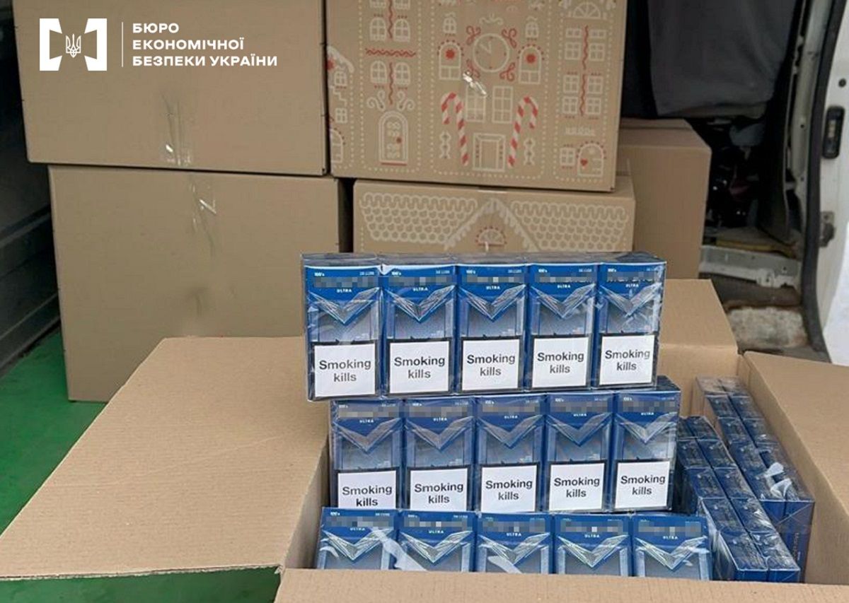 БЕБ у Києві вилучило контрафактних сигарет на майже 12 млн грн