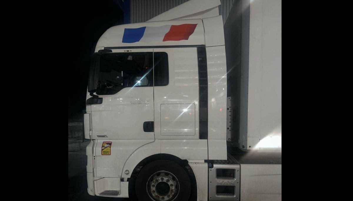 Викрадену рік тому у Франції фуру MAN затримали на Львівщині