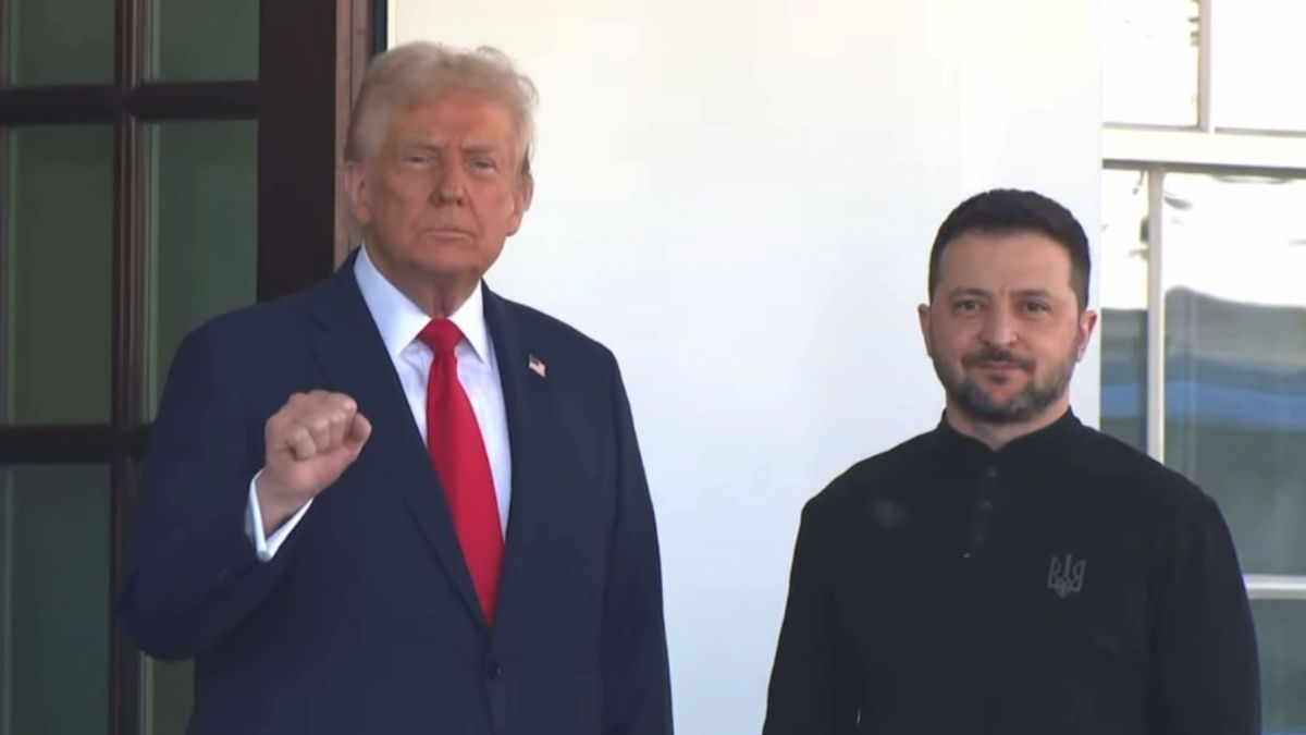 Володимир Зеленський зустрівся з Дональдом Трампом у Вашингтоні