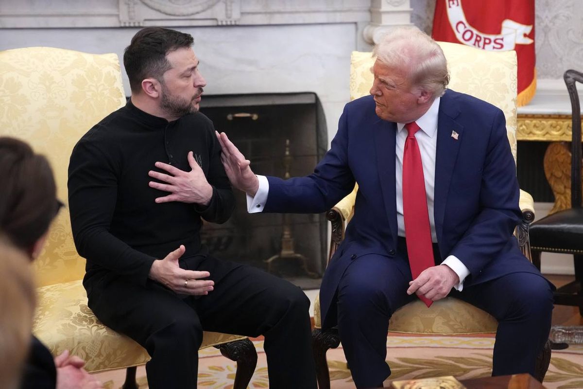 Зеленський достроково покинув Білий дім після звинувачень Трампа у неповазі