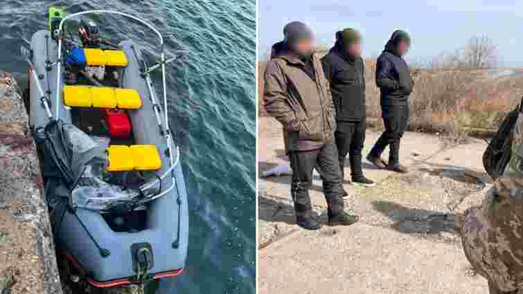 Четверо ухилянтів на надувному човні намагалися дістатися до Румунії через Чорне море