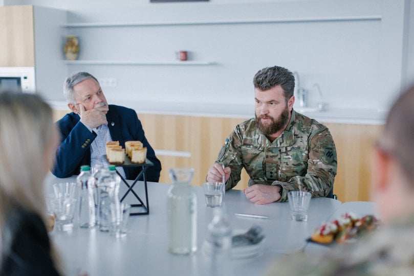 Мирослав Маринович та Святослав Паламар. Фото пресслужби УКУ