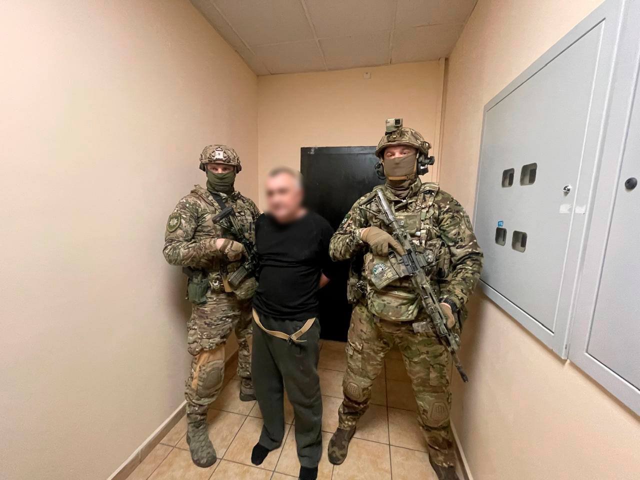 Момент затримання стрільця