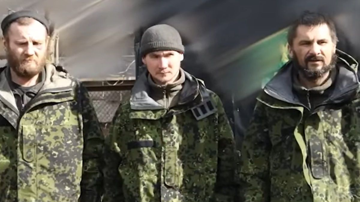 Десантники взяли у полон російських військових на Курському напрямку