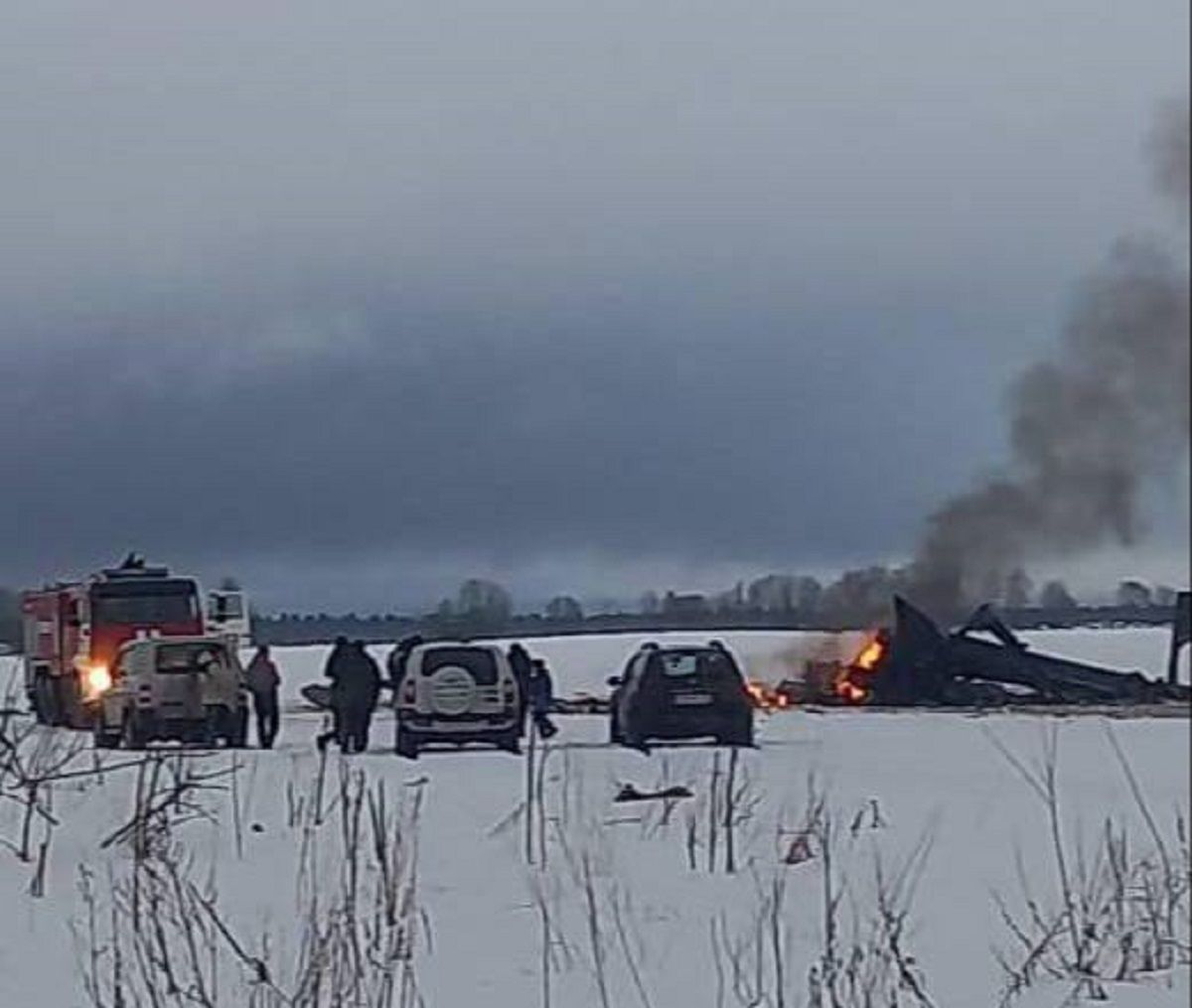 У Ленінградській області Росії розбився військовий вертоліт Мі-28