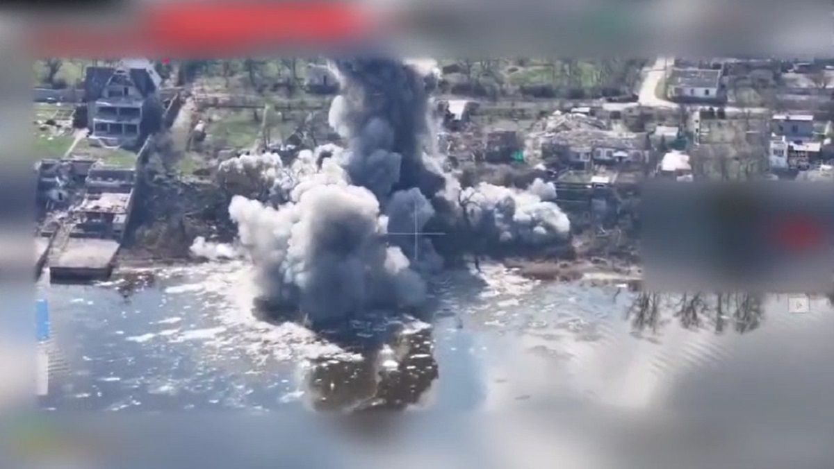 Повітряні сили знищили роту забезпечення переправи на окупованій Херсонщині 