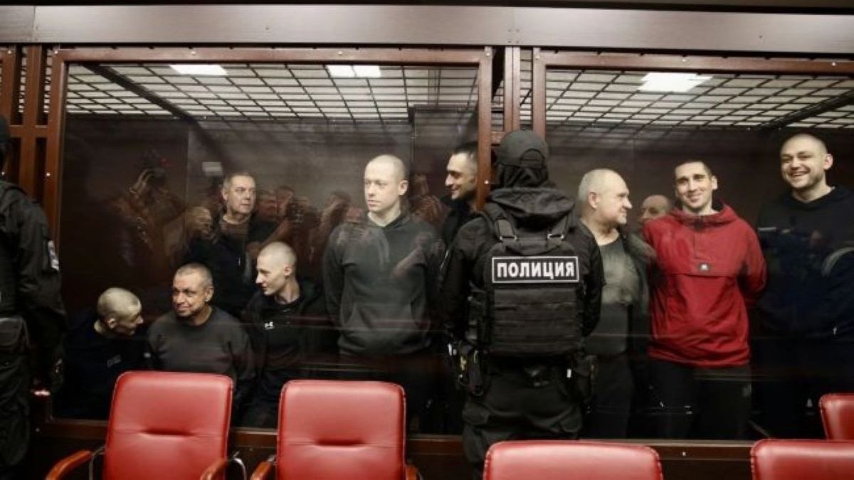 У Росії суд виніс вирок 23 військовополоненим «азовцям»