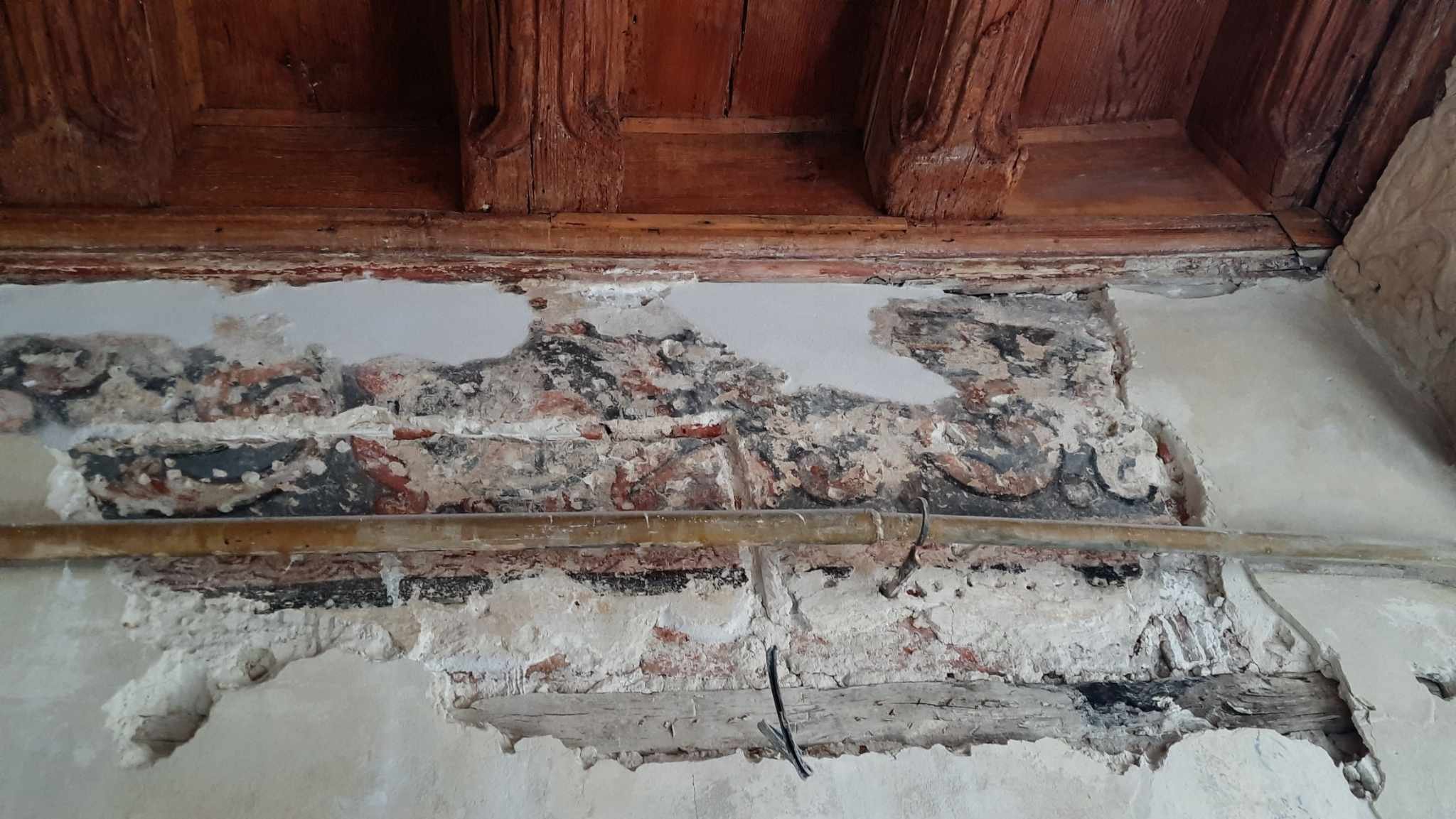 Найдавніші ренесансні розписи, збережені в будинку