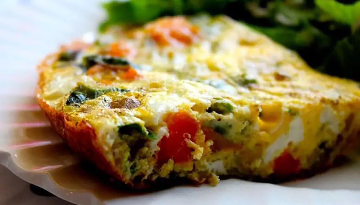 Омлет з замороженими овочами. Рецепт дня
