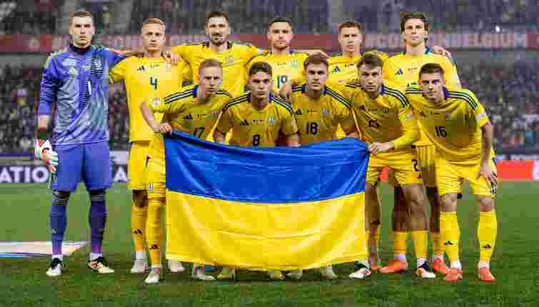 Збірна України зберегла місце у рейтингу ФІФА після фіаско з Бельгією в Лізі націй