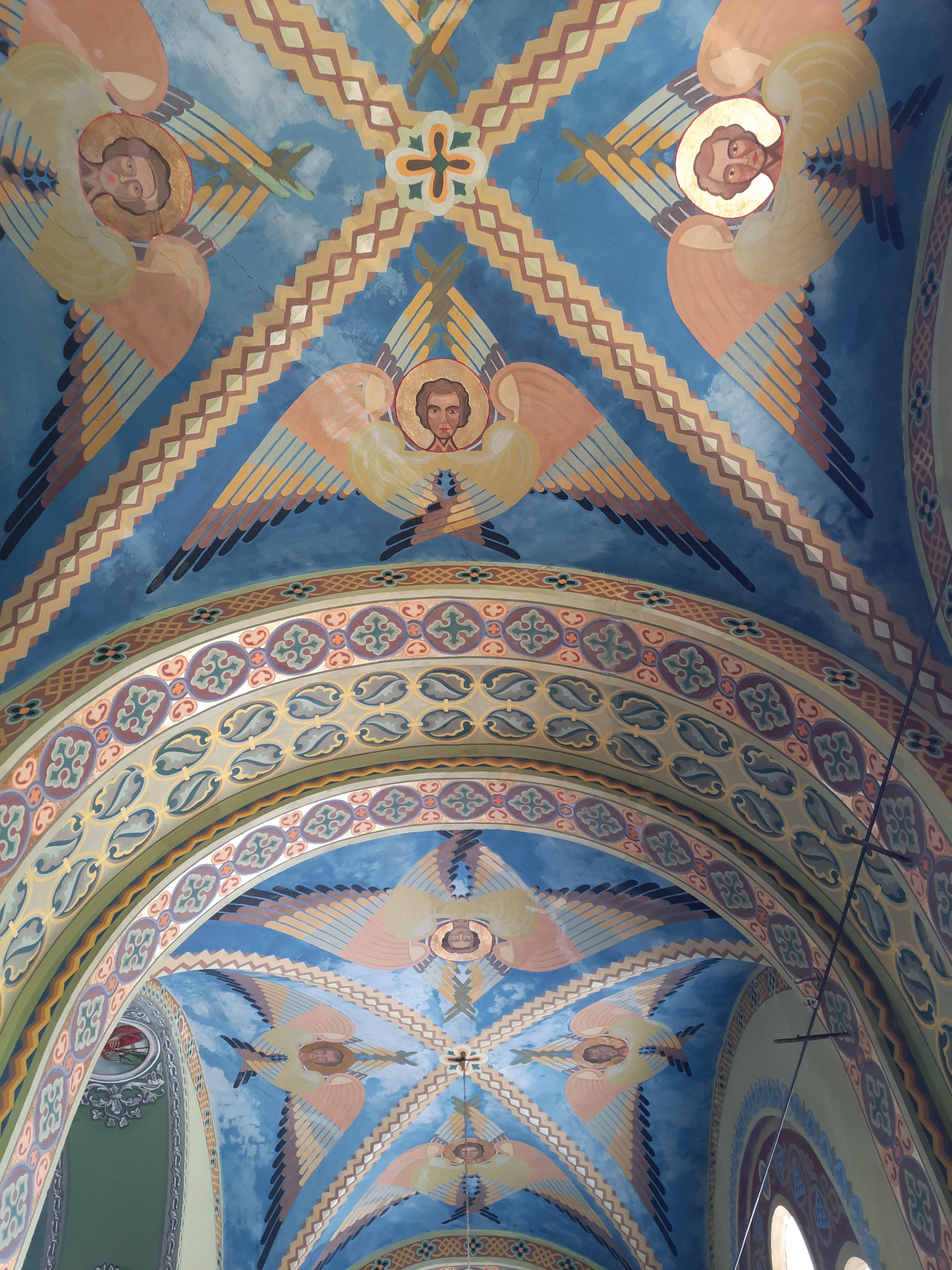 Розписи греко-католицької церкви Преображення у Ярославі (фото ZAXID.NET)