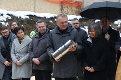 У Брюховичах з нагоди початку реконструкції реабілітаційного центру заклали капсулу