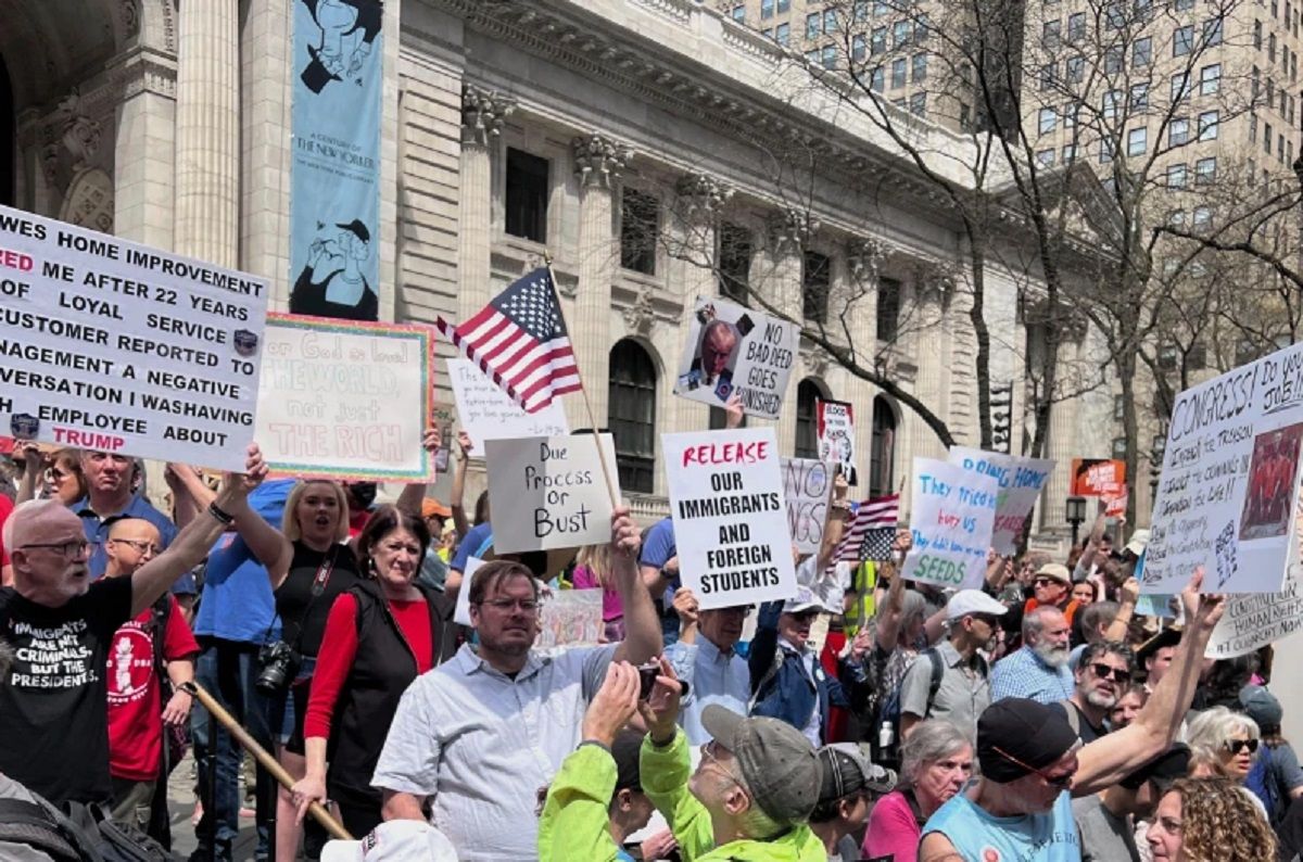 У США знову відбулися протести проти Дональда Трампа