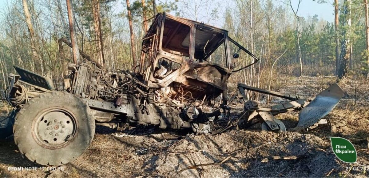 На Рівненщині на міні підірвалися двоє чоловіків, які гасили пожежу у лісі
