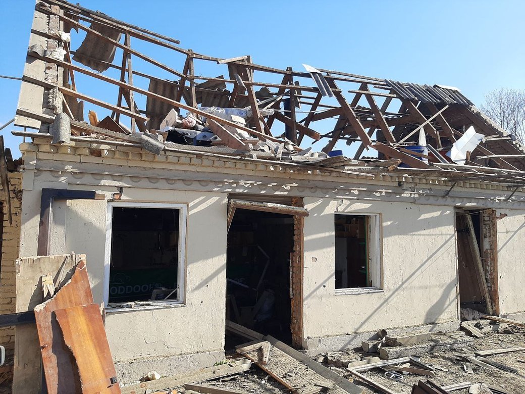 Наслідки російської атаки у селі Волиця Хмельницької громади (фото Суспільного)