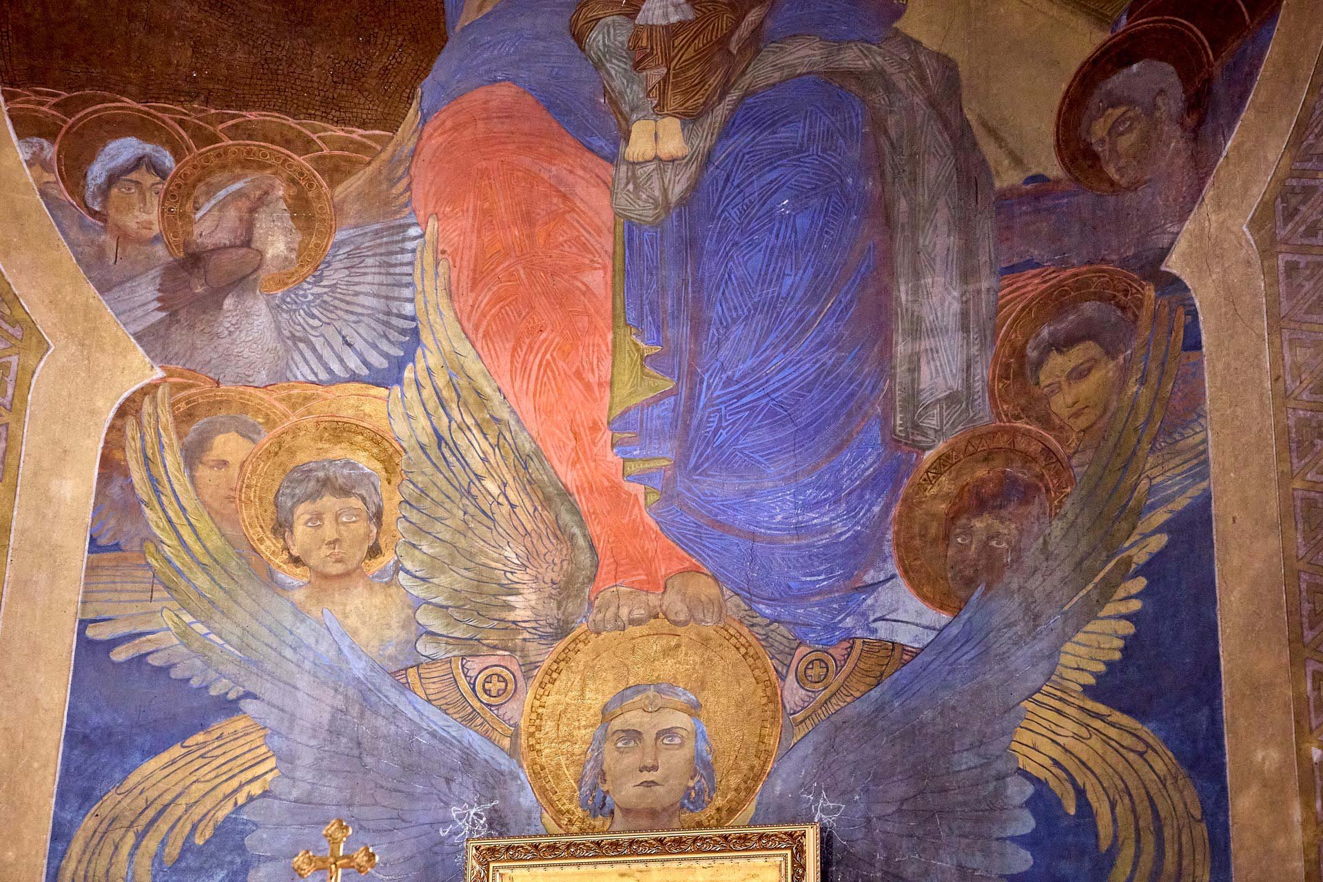 Впізнавані ангели пензля Сосенка (фото Олекси Піджарого)