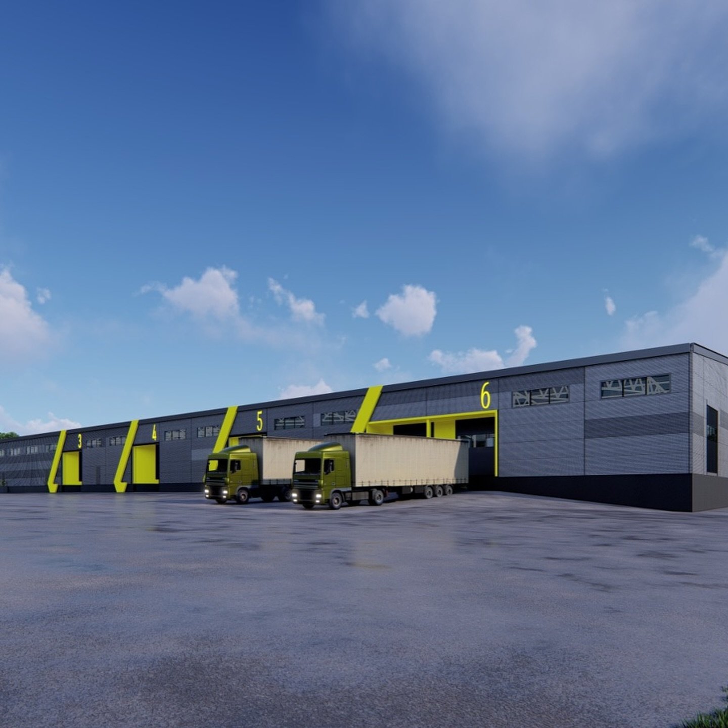 Візуалізація майбутнього логістичного центру, світлини «Брейв логістик»