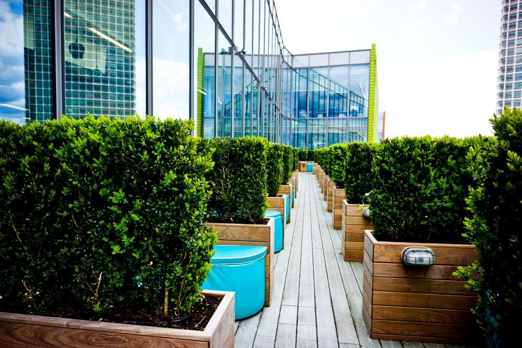 Тераса офісу Google в Лондоні