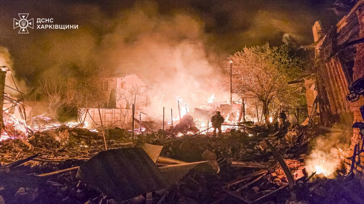 Росіяни завдали масованого удару дронами по Дніпру та Харкову