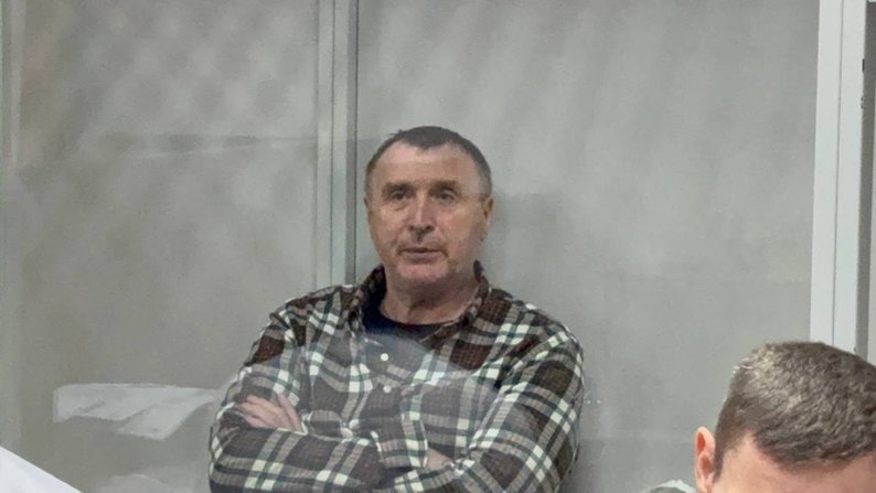 Підозрюваний гендиректор оборонного заводу Леонід Шиман / Фото: «Суспільне»