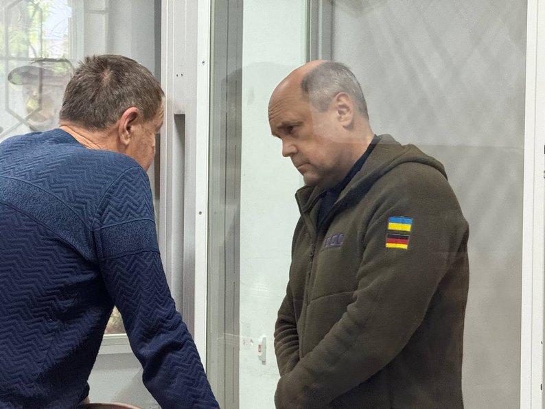 Підозрюваний посадовець міноборони Михайло Шкуренко / Фото: «Суспільне»