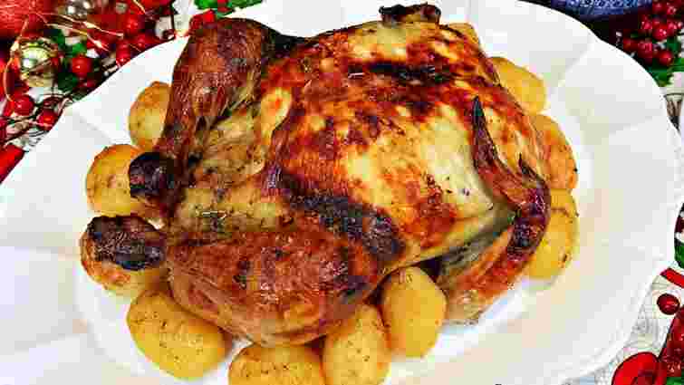 Запечена курка по-грецьки з картоплею і лимоном. Рецепт дня