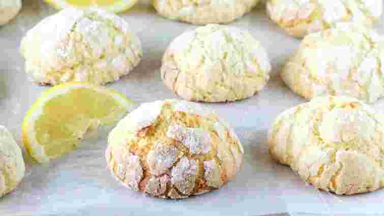 Хрумке лимонне печиво. Рецепт дня
