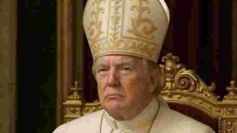 Білий дім поширив фото Трампа в образі Папи Римського