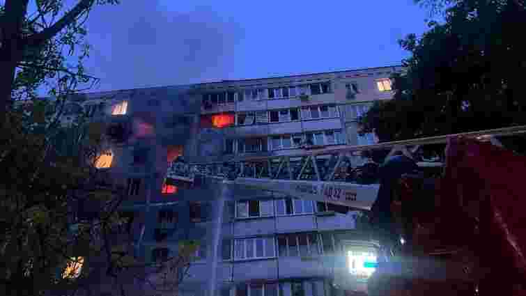 Росіяни здійснили комбіновану атаку на Київ, є загиблі