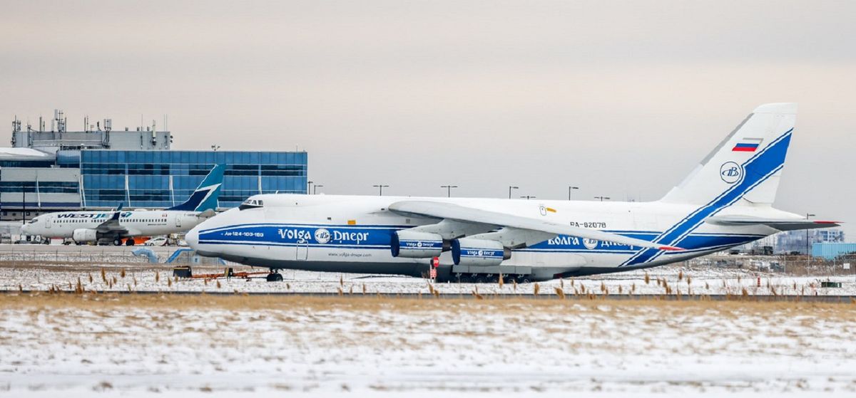 Канада почала процес конфіскації російського літака Ан-124 «Руслан» для передачі Україні