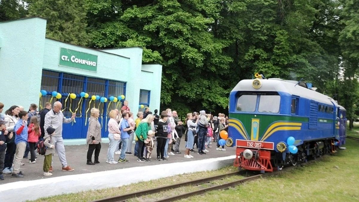 Львівська дитяча залізниця оголосила про відкриття літнього сезону у Стрийському парку