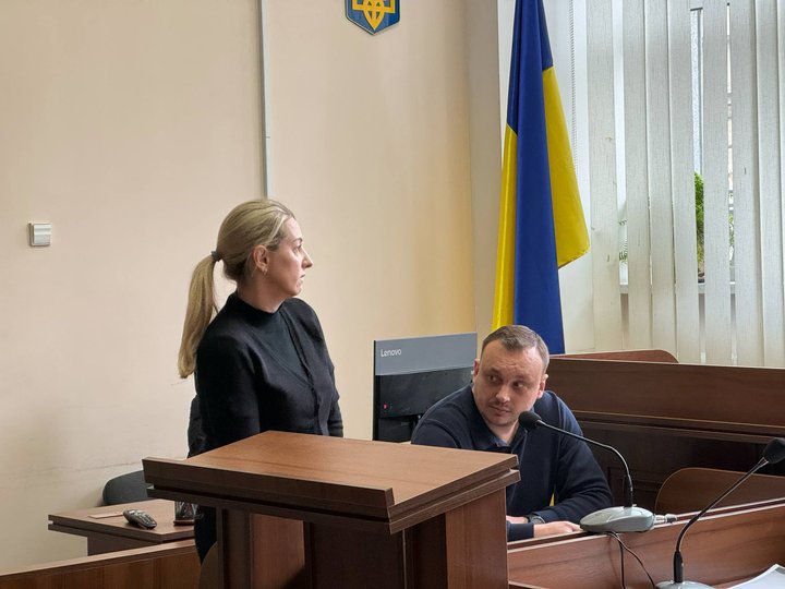 Ірина Іваник під час обрання запобіжного заходу 9 травня