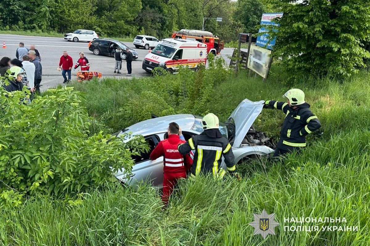 У ДТП поблизу Львова травмувалися четверо людей, серед них – діти