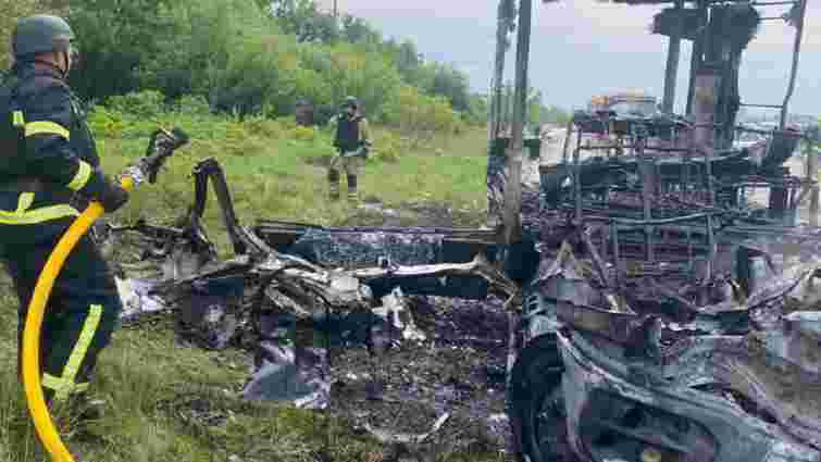 У Сумах російський дрон атакував службове авто енергетиків, є загиблий