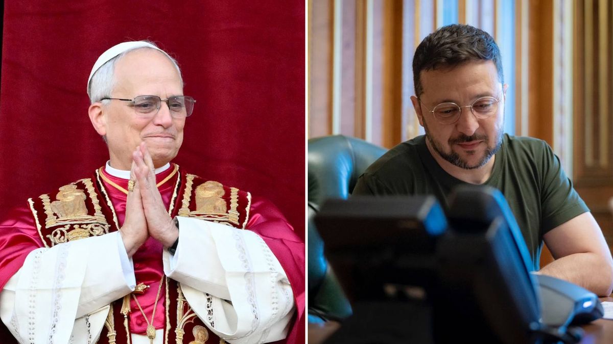 Володимир Зеленський провів першу розмову з Папою Римським Левом XIV