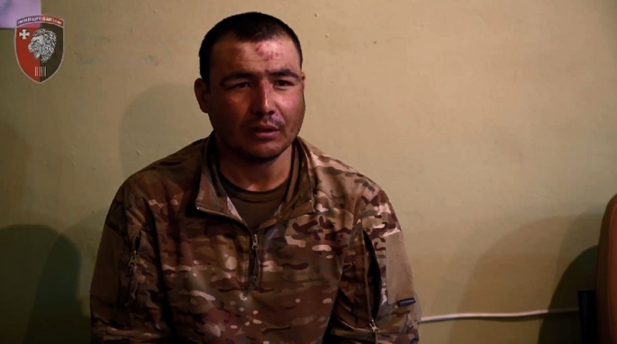 На Донеччині військові 63 ОМБр захопили у полон найманця з Узбекистану 